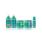 Kit Cacho Mágico Shampoo Funcional 500 ml + Creme Modelador 500 ml + Máscara Umectante 450 g + Gelatina 450g + Fluido 200 ml Lowell