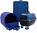 Kit Cachorro Gato Cama Caminha Tunel Transporte Sanitário Pequeno