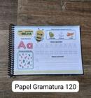 Kit Caderno caligrafia Letra Bastão / Cursiva - Loja Raptor Art