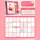 Kit Caderno com Squishy com Caneta 10 cores Capa acolchoada