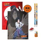 Kit 2un Caderno Naruto Uzumaki Espiral 1m 80fls Capa Dura Universitário  Escolar Desenho Série Mangá Japonês Ninja - São Domingos - Caderno Escolar  / Universitário - Magazine Luiza