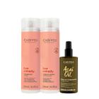 Kit Cadiveu Essentials Hair Remedy Shampoo Condicionador e Açaí Oil 60 (3 produtos)
