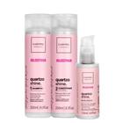 Kit Cadiveu Essentials Quartzo Shine - Shampoo 250ml + Condicionador 250ml + Proteína Condicionante 200ml