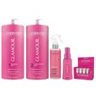 Kit Cadiveu Glamour SH+CD 3L+Fluido200ml+Óleo+Amp. 10x15ml