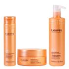 Kit Cadiveu Nutri Glow Sh 250ml + Mask 200ml + Cera 500ml