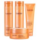 Kit Cadiveu Nutri Glow SH+CD250ml +Mask200ml +Leave-in150ml