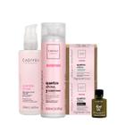 Kit Cadiveu Professional Essentials Quartzo Shine Shampoo em Barra Condicionador Máscara em Barra Pré-Shampoo e Açaí Oil