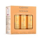 Kit Cadiveu Professional Nutri Glow Laminação Capilar - Shampoo 55ml + Condicionador 55ml + Booster 55ml