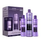 Kit Cadiveu Professional Plástica Dos Fios Ativo 1L + Shampoo E Máscara 300ml