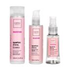 Kit Cadiveu Quartzo Shine Sh 250ml +Proteína200ml +Óleo65ml