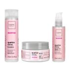 Kit Cadiveu Quartzo Shine Shampoo 250ml+Mask+Proteina 200ml