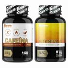 Kit Cafeina 210mg 60 Caps + Vitamina D 75 Caps Growth