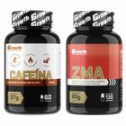 Kit Cafeina 210mg 60 Caps + Zma 120 Caps Growth Supplements