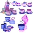 Kit Cafeteria Brinquedo Menina Batedeira Infantil Rosa 39pç - Altimar