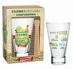 Kit Caipirinha Clube da Caipirinha Copo 400ml - Brasfoot