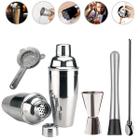 Kit Caipirinha Profissional Coqueteleira 500ml 5 Peças Inox