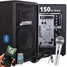 KIT CAIXA AT 8-150w + MICROFONE - Datrel