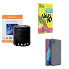 Kit Caixa De Som + Capinha Motorola G50 5G + Película 9D