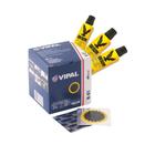 Kit Caixa Remendo Vipal Estrela R-01 40mm 100 Unidades + 3 Colas Unium