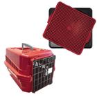 Kit Caixa Transporte N2 P/ Cachorros E Tapete Higienico Dog - MecPet