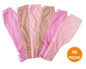 Kit calça/mijãozinho culote para bebê-enxoval-top