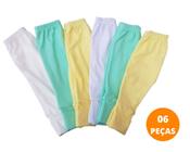 Kit calça/mijãozinho culote para bebê-enxoval-top