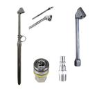 Kit Calibrador e Bico De Encher Pneu + Engates Rápido - Rotta376