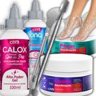 Kit Calox KinQ Gel Amaciante e Emoliente Cora para Spa dos Pés e Mãos