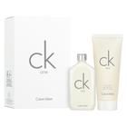 Kit Calvin Klein Ck One EDP Perfume Unissex 50 ml + Gel De Banho 100 ml