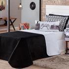 Kit Cama Infantil Colcha Cobre Leito Game Retrô Dupla Face c/ Almofada Solteiro 04 Peças