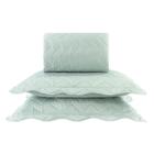 Kit cama matelasse king - zander verde