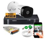 Kit Camera Externa Bullet 1220b Full Hd 1080p Dvr Intelbras S/Hd