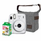 Kit Câmera Instantânea Instax Mini 11 Branca + Bolsa + Fotos