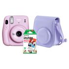 Kit Câmera Instax Mini 11 Fujifilm Instantânea analógica + 10 Filmes + Bolsa