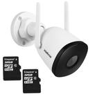 Kit Câmera Mibo Im5 Wifi Full Hd C/ 2 Cartões 32gb Kingston