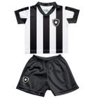 Kit Camisa Botafogo Bebê Com Shorts Uniforme 1 Torcida Baby