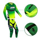 Kit Camisa Calça Ims Revo Extreme 2024 Trilha Motocross Enduro Verde