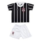 Kit Camisa Corinthians Bebê com Shorts Unif 2 Torcida Baby