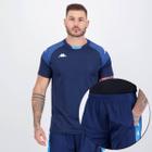 Kit Camisa Kappa Sammy e Bermuda Kappa Mello Marinho