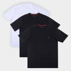 Kit Camiseta Aleatory Básicas 3 Peças Masculino