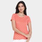 Kit Camiseta Básicos Poá c/ 2 Peças Feminina