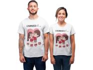 Kit Camiseta Para Casal Rei Rainha King E Queen - LOJA BOBKIN