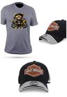 Kit camiseta estampa urso+bone moto gp ref.rp2206