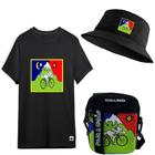 Kit Camiseta Masculina + Chapeu + Bag Pega Visão Doce Baki