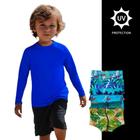 Kit Camiseta Proteção Solar UV + Sunga Verão Praia INFANTIL PLT 371