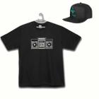 Kit Camiseta Radio Central e Boné Erva Skate Linha TropiCaos Plusize Até o G5