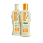 Kit Camomila Bio Extratus Shampoo e Condicionador 250 ml Brilho e Suavidade