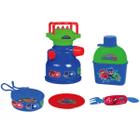 Kit Camping Hora Do Lanche Fogareiro E Cantil Pj Masks 1738