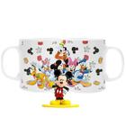 Kit Caneca de Porcelana + Nano MetalFigs Mickey Mouse