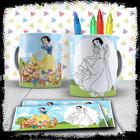 Kit Caneca Vamos Colorir A Princesa e o Sapo + Jogo de Canetinhas - Mary  Pop Personalizados - Canecas - Magazine Luiza